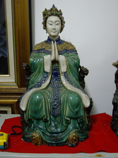 早期石灣陶：金花夫人