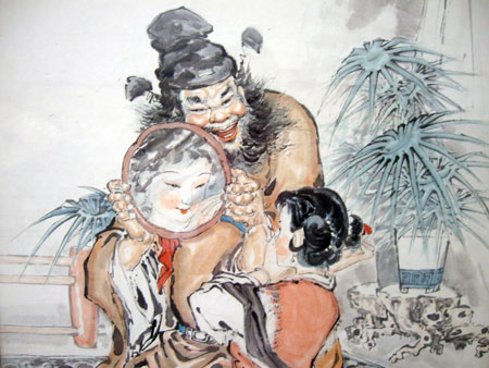 李清達：鍾魁逗妹