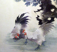 舒春齋：花鳥四屏之一